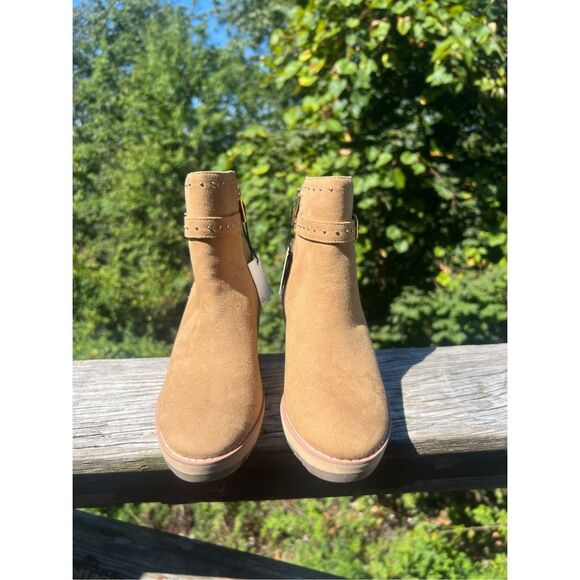 Anne Klein Pamela Booties Natural Sz 5.5 NWT - Picture 7 of 8